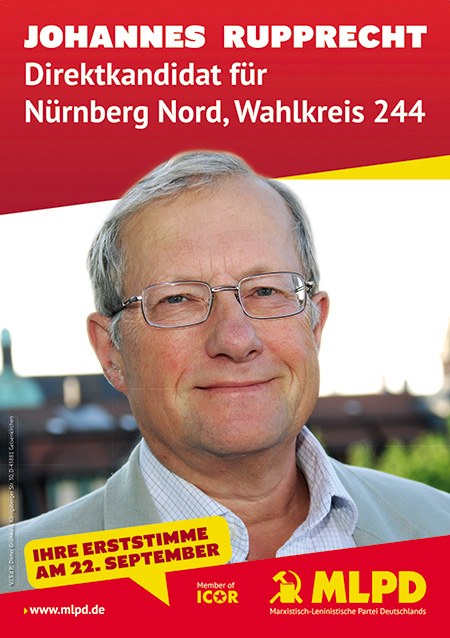 Johannes Rupprecht Wahlplakat