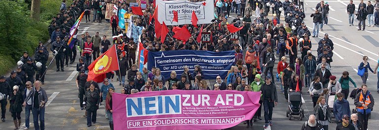 Demo gegen AfD