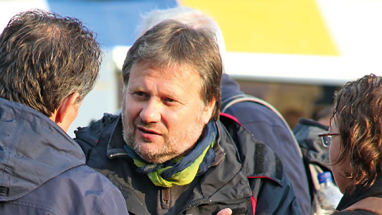 Stefan Engel in Diskussion