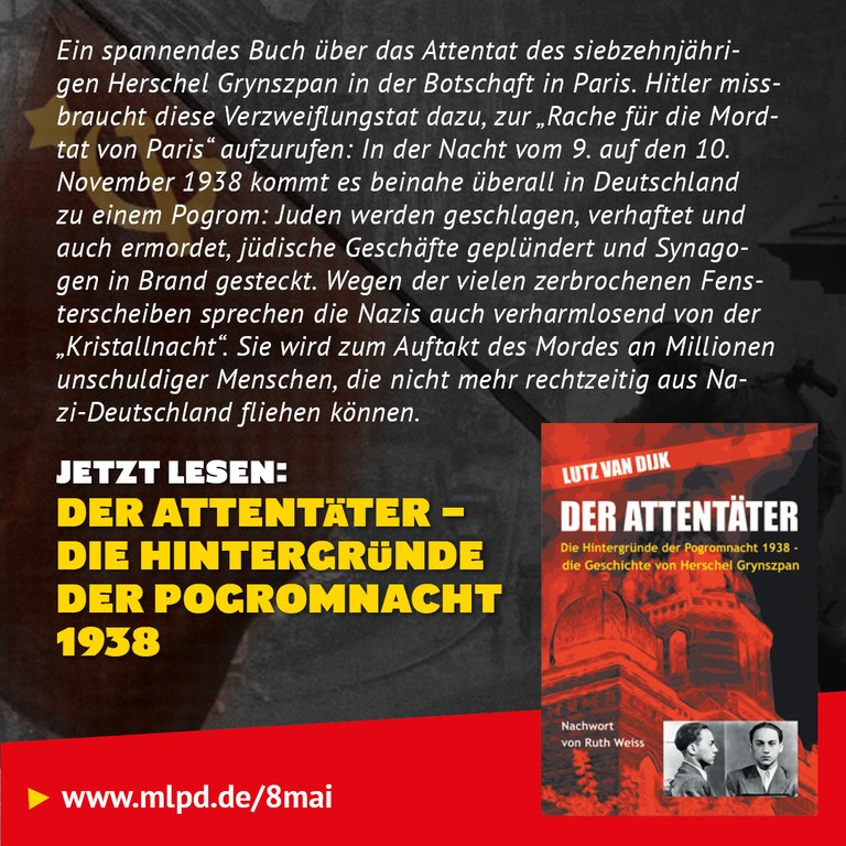 Buchtipp: Der Attentäter - Die Hintergründe der Pogromnacht 1938