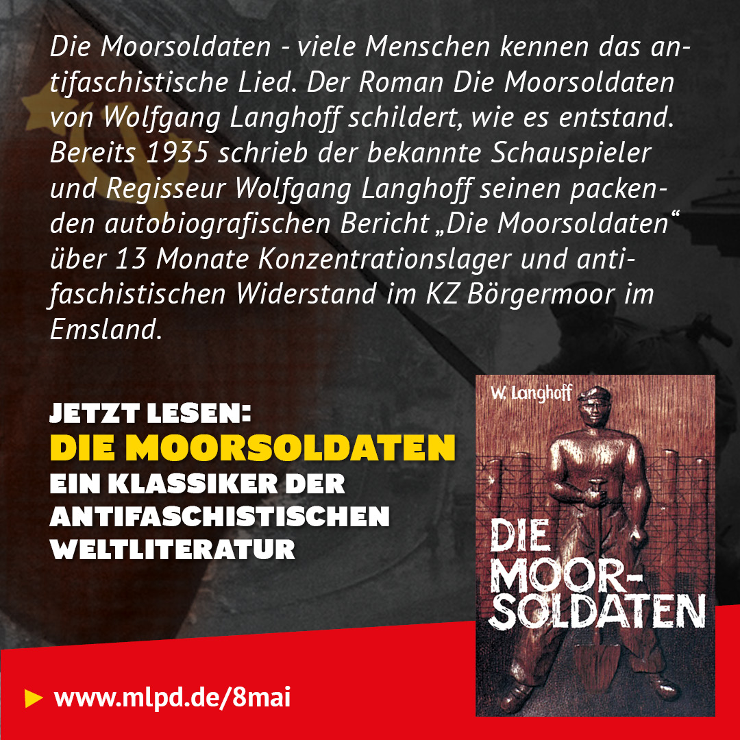 Buchtipp: Die Moorsoldaten ein Klassiker der  antifaschistischen Weltliteratur