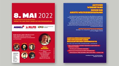 Tag der Befreiung vom Hitlerfaschismus: Werde Teil der Front gegen die Weltkriegsgefahr