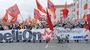 Lenin - Liebknecht - Luxemburg-Aktivitäten in Berlin