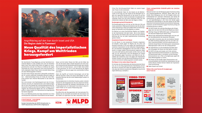 Neue Qualität des imperialistischen Kriegs, Kampf um Weltfrieden herausgefordert