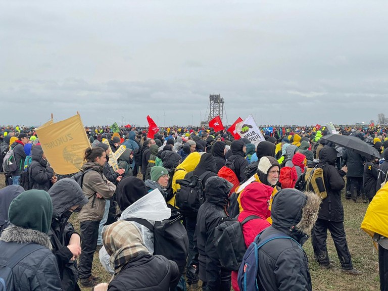Demoeindrücke aus Lützerath