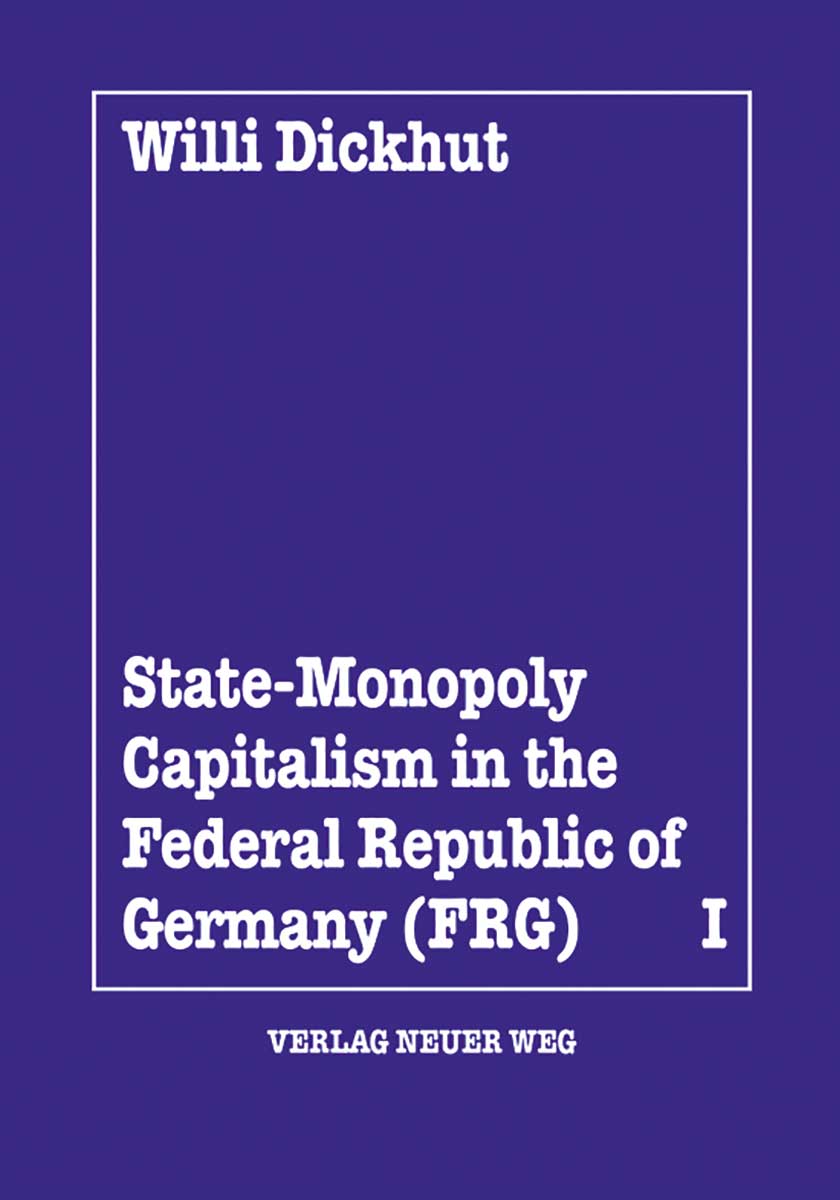 State-Monopoly Capitalism in the Federal Republic of Germany (FRG)