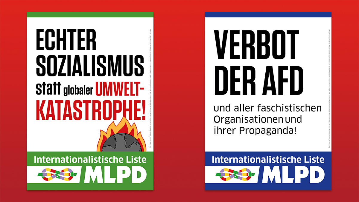 Plakate zur Europawahl