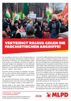 Verteidigt Rojava gegen die faschistischen Angriffe