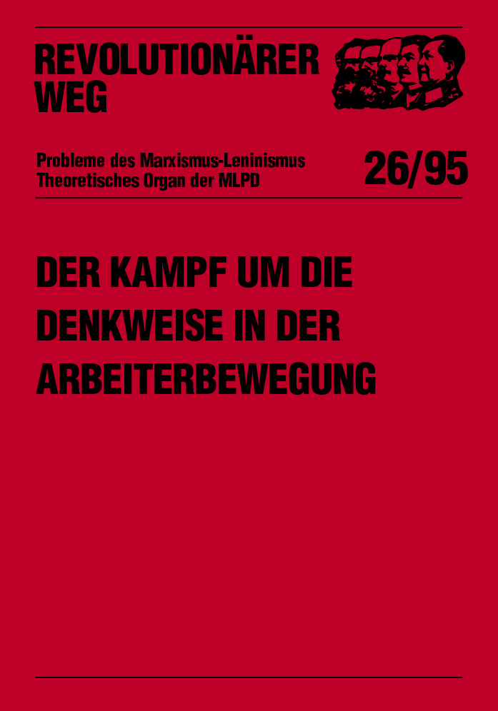 Der Kampf um die Denkweise in der Arbeiterbewegung