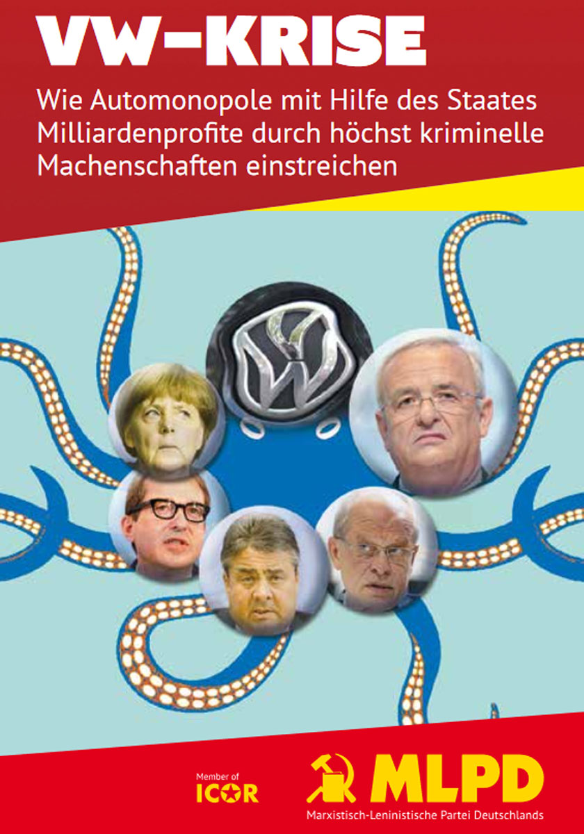 VW-Krise - Wie Automonopole mit Hilfe des Staates Milliardenprofite durch höchst kriminelle Machenschaften einstreichen