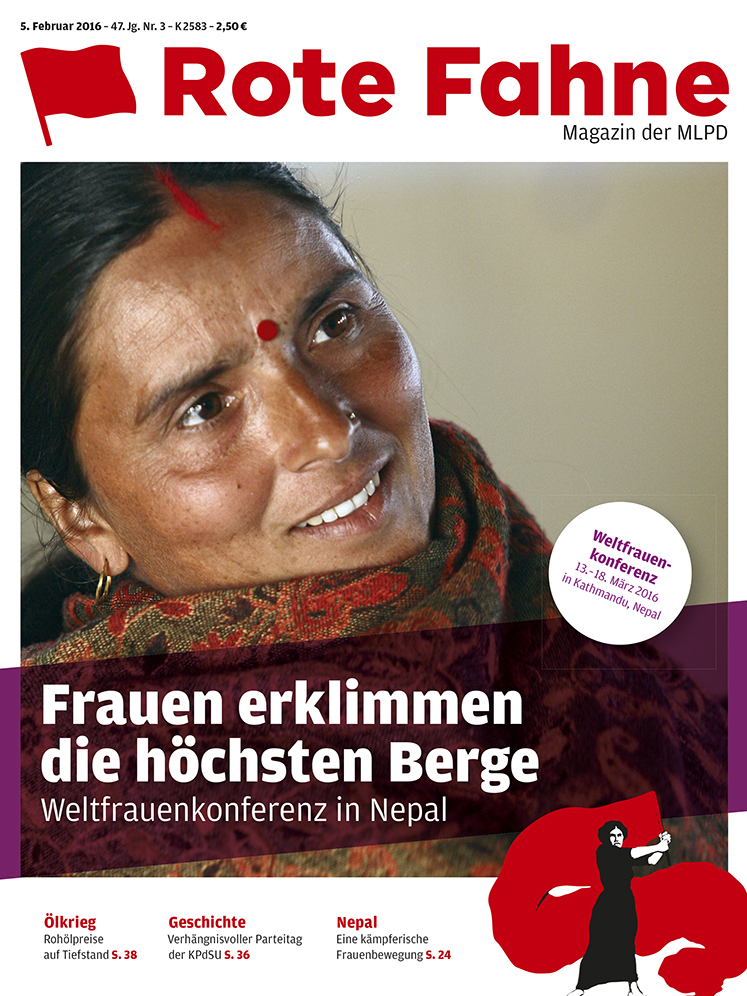 Rote Fahne Magazin 03/2016