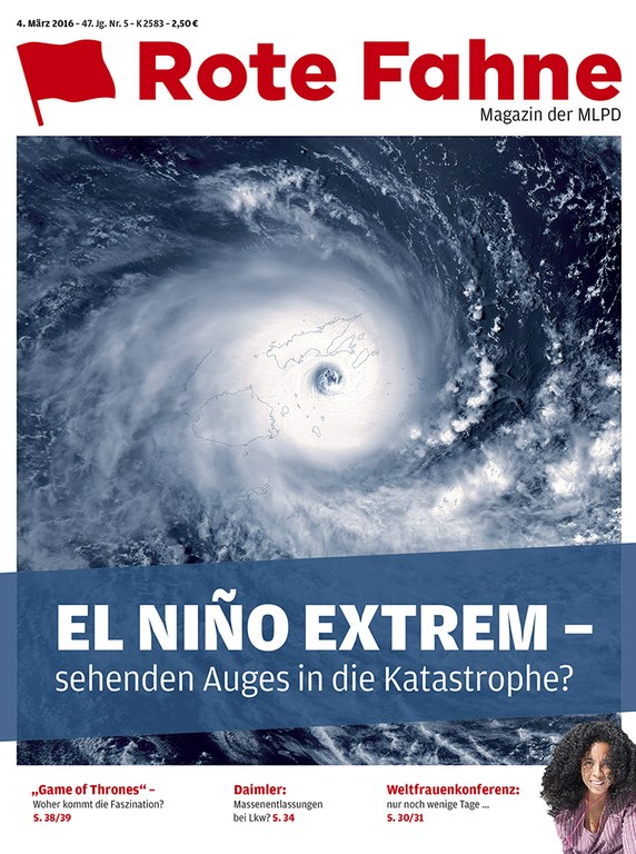 Rote Fahne Magazin 05/2016