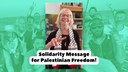 Freedom Flotilla: Solidarity Message for Palestinian Freedom!