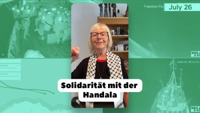Solidarität mit der Handala