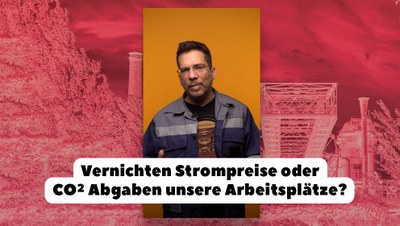 Vernichten Strompreise oder CO² Abgaben unsere Arbeitsplätze?